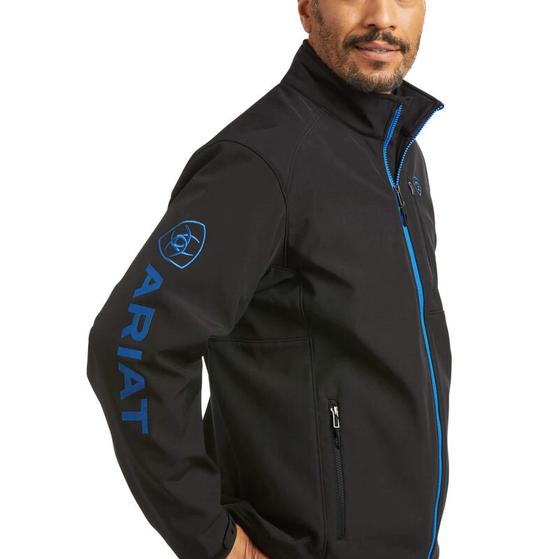 Ariat Men’s Blue Coralt Soft-Shell Jacket 6 Ariat Men’s Blue Coralt Soft-Shell Jacket - Image 6