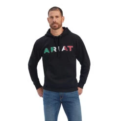 Ariat Limited Edition Men’s Mexico Hoodie -Western Cowboy Clothing 10038962 front 2