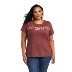 REAL Bucking Bronc Tee 5 REAL Bucking Bronc Tee -Western Cowboy Clothing 10040623 front plus