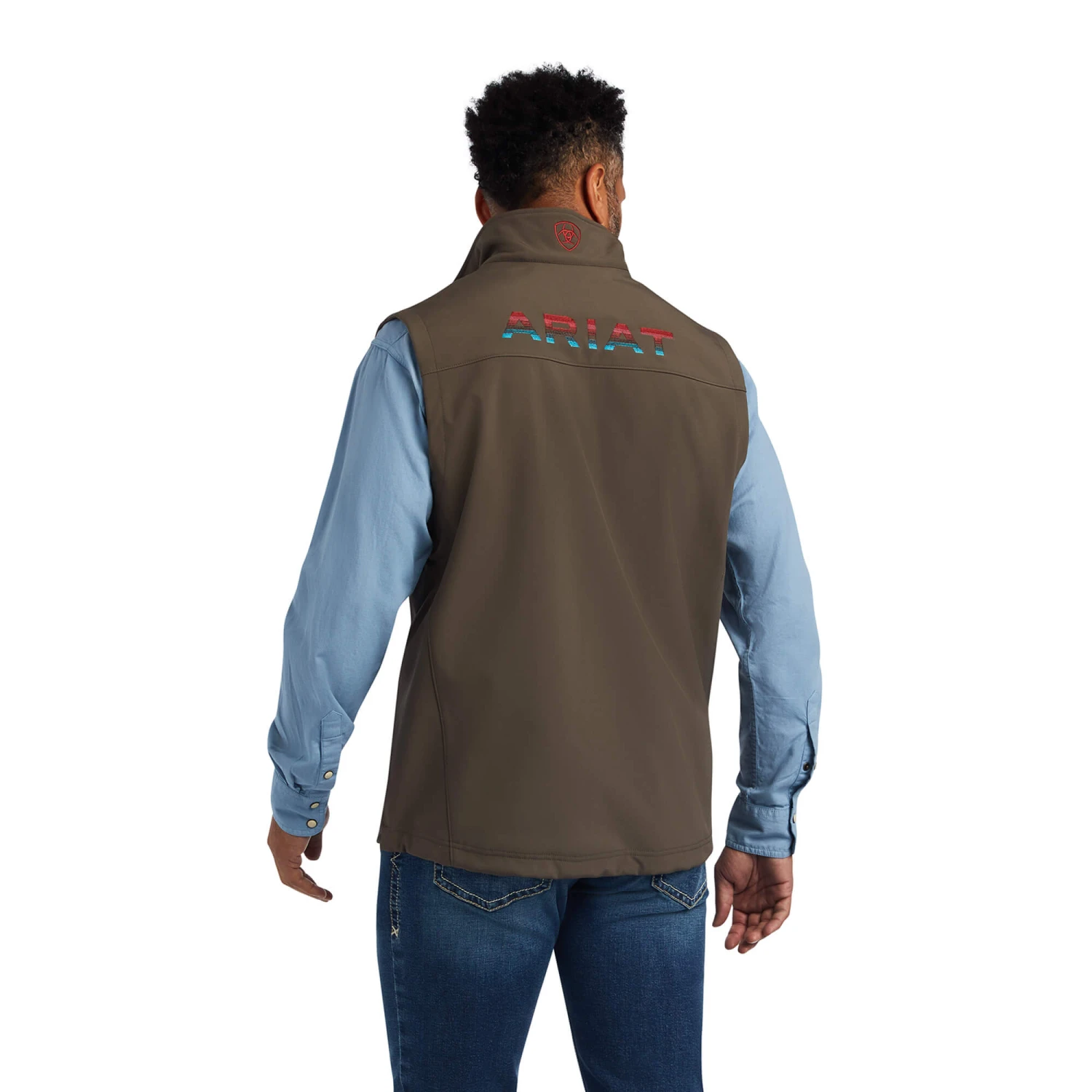Ariat Men's Logo 2.0 Banyan Park Soft-Shell Vest 3 Ariat Men's Logo 2.0 Banyan Park Soft-Shell Vest - Image 3