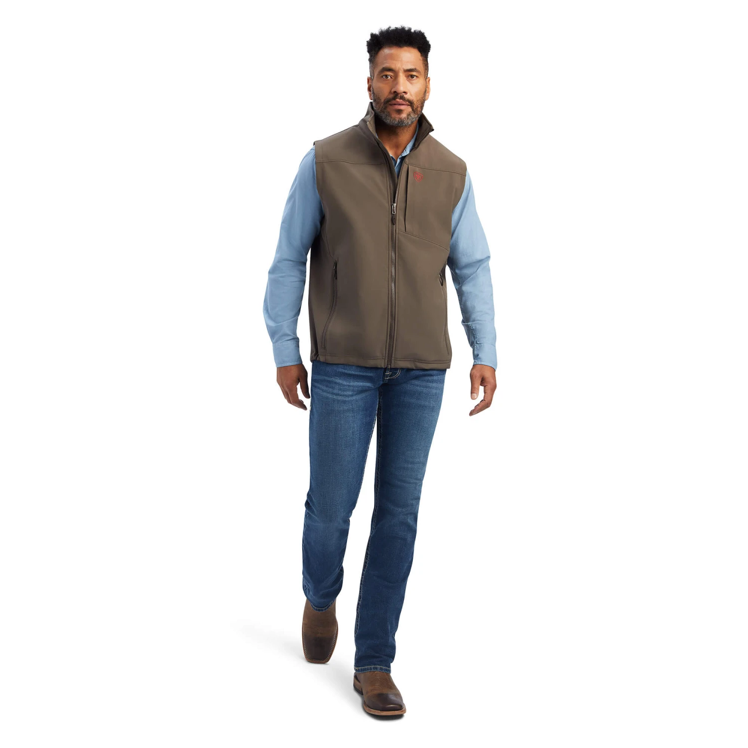 Ariat Men's Logo 2.0 Banyan Park Soft-Shell Vest 5 Ariat Men's Logo 2.0 Banyan Park Soft-Shell Vest - Image 5