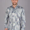 Platini Men's Long Sleeve Shirt - FPL7208 (Plus Size)