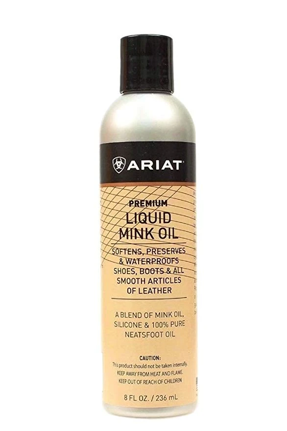 Ariat Liquid Mink Oil , Beige, One Size 1 Ariat Liquid Mink Oil , Beige, One Size
