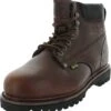 Cactus Men's 627S Steel Toe Dark Brown