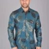 Platini Men's Long Sleeve Shirt - FPL7085 (Plus Size)