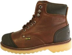 Cactus 6278 Dark Brown Full Grain Leather Rubber Guard Boot -Western Cowboy Clothing 71mciZm94OL. AC UX695