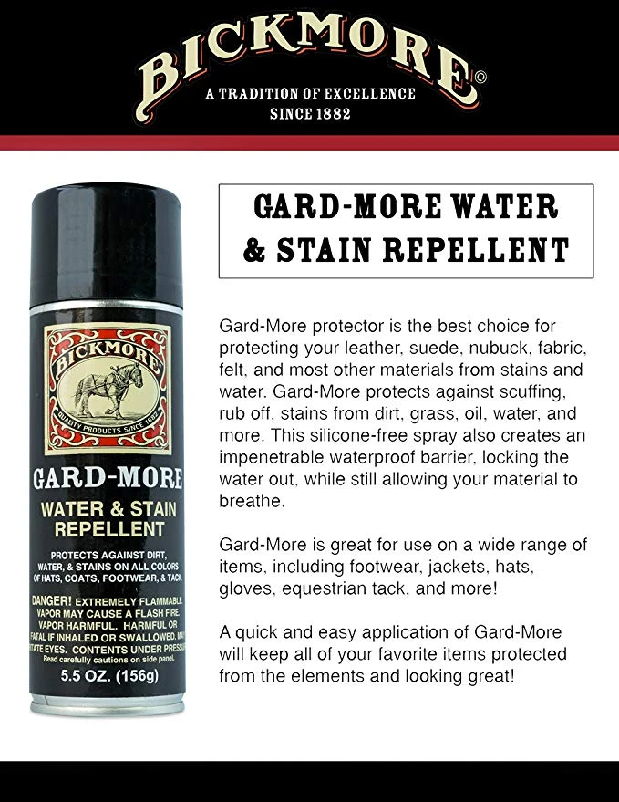 Bickmore Gard-More Water & Stain Repellent 5.5oz 3 Bickmore Gard-More Water & Stain Repellent 5.5oz - Image 3