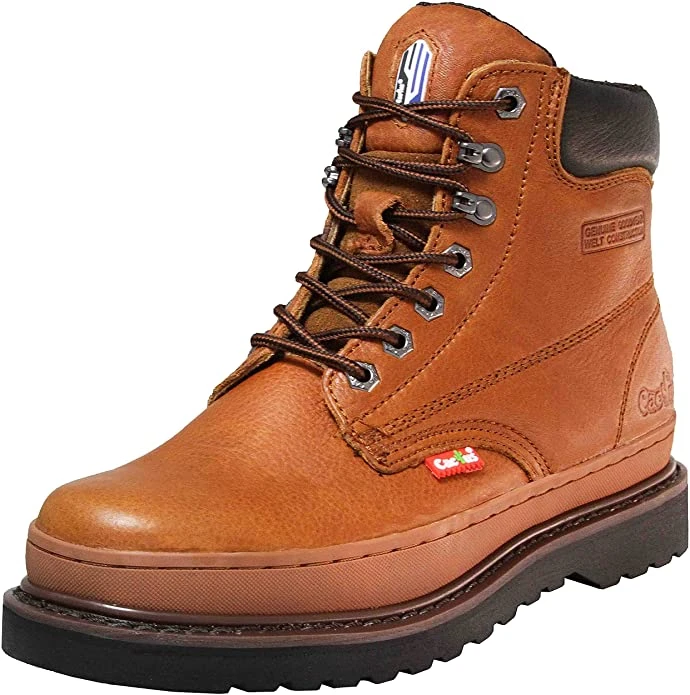 Cactus 6" 6718P Light Brown Mud Guard Work Boot 1 Cactus 6" 6718P Light Brown Mud Guard Work Boot