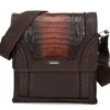 Cuadra Extasis Caiman Belly Messenger Bag
