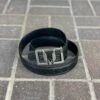 Vestigium Black Caiman Belly Casual Belt