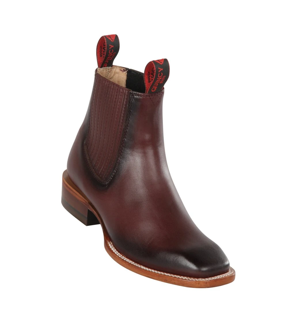 Quincy Square Toe Botin Charro - Q68B8343 1 Quincy Square Toe Botin Charro - Q68B8343