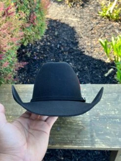 Valentin 4x Color Negro (Copa Mediana Falda 4") -Western Cowboy Clothing IMG 13333