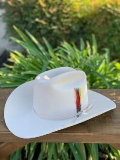 Stetson 6x Rancher Silverbelly Cowboy Felt Hat (Copa Alta Falda/Brim 4")
