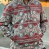 Panhandle Men's Aztec Fleece Pullover