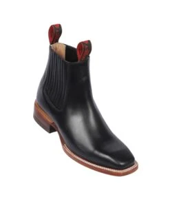 Quincy Square Toe Botin Charro - Q68B8305