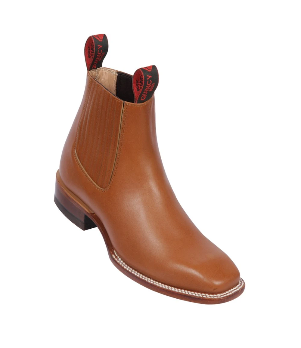 Quincy Square Toe Botin Charro - Q68B8351 1 Quincy Square Toe Botin Charro - Q68B8351