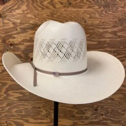 American Hat Co. Straw #6300 Crown: Minnick Brim: 4" CHL Trim: 2 CAHS -Western Cowboy Clothing IMG 1849