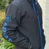 Ariat Men’s Blue Coralt Soft-Shell Jacket