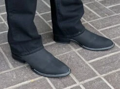 Los Altos Nobuck Negro Botin Chelsea -Western Cowboy Clothing IMG 3358