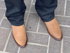 Los Altos Nobuck Chedron Botin Chelsea -Western Cowboy Clothing IMG 3364