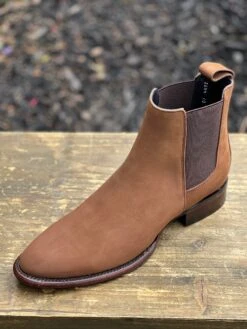 Los Altos Nobuck Chedron Botin Chelsea