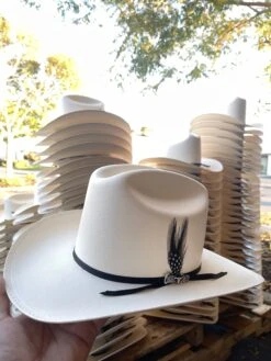 Cuernos Chuecos 100x Johnson Diamante Negro (Copa Alta Falda 3.5")(Sinaloa Style) -Western Cowboy Clothing IMG 3678 69f98863 a80c 47ab 85af 7016b3a8c607