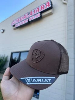 Ariat Logo Brown Cap
