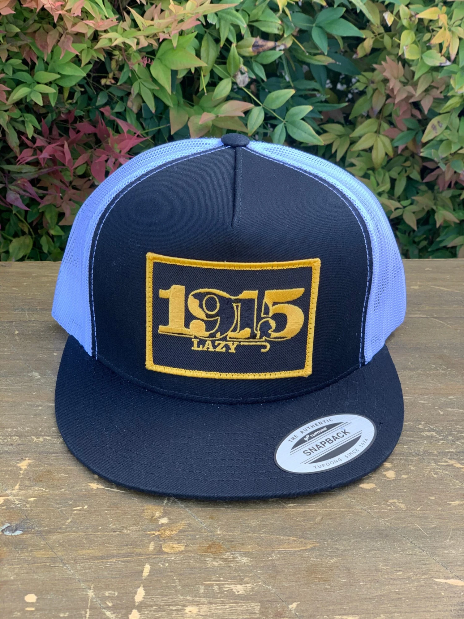 Lazy J Ranch Wear Cap Blk/White 1915 1 Lazy J Ranch Wear Cap Blk/White 1915