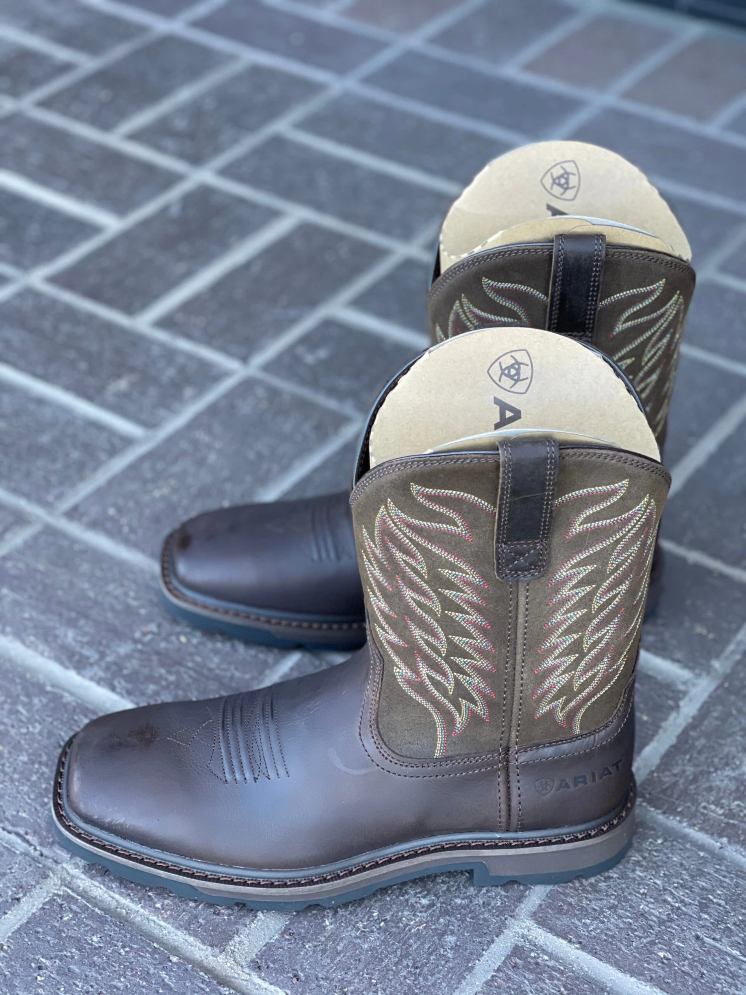 Ariat Groundbreaker Electrical Hazard Soft Toe Square Toe Work Boot 9 Ariat Groundbreaker Electrical Hazard Soft Toe Square Toe Work Boot - Image 9