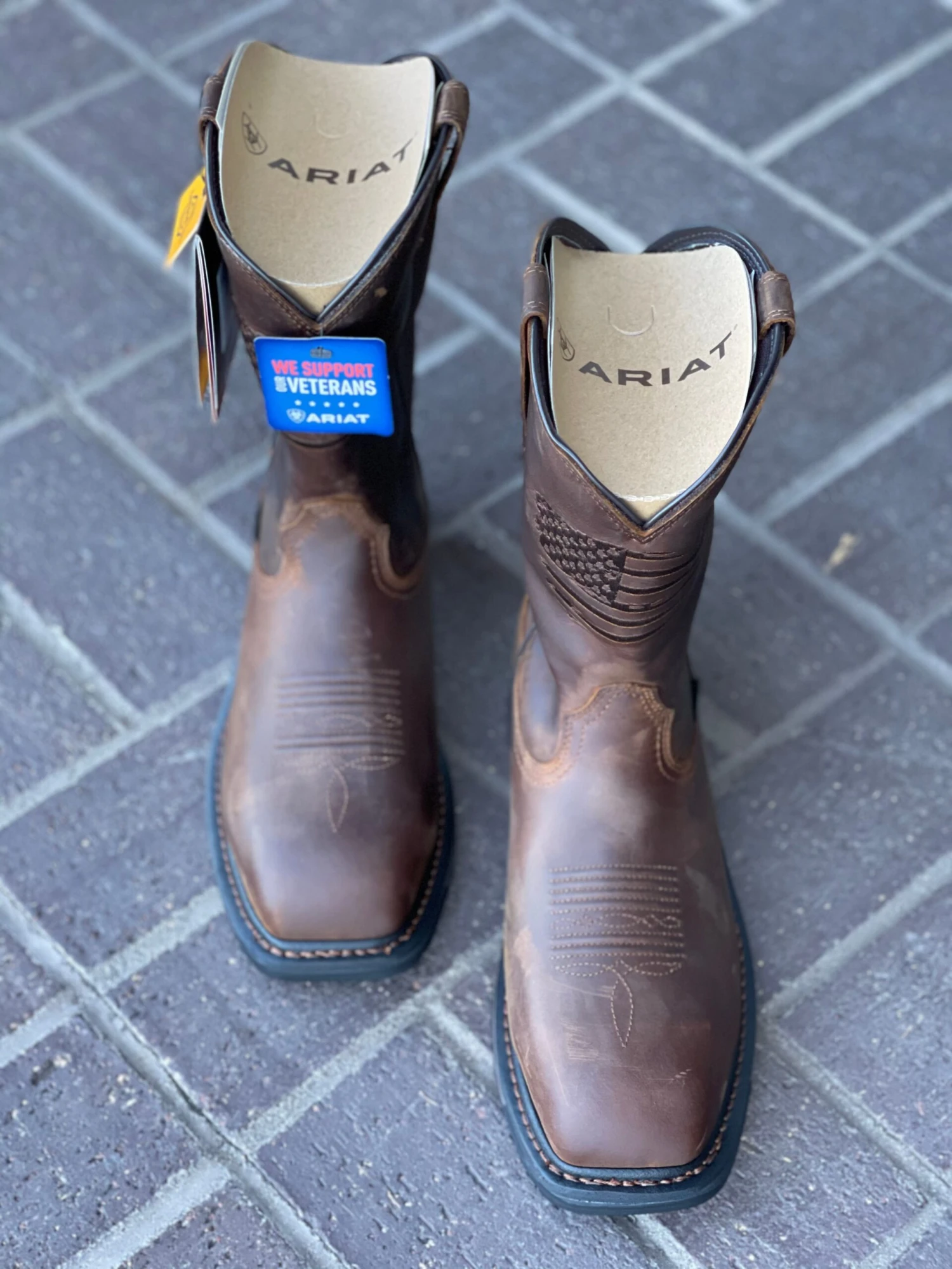 Ariat WorkHog XT Patriot Waterproof Carbon Toe Work Boot 7 Ariat WorkHog XT Patriot Waterproof Carbon Toe Work Boot - Image 7