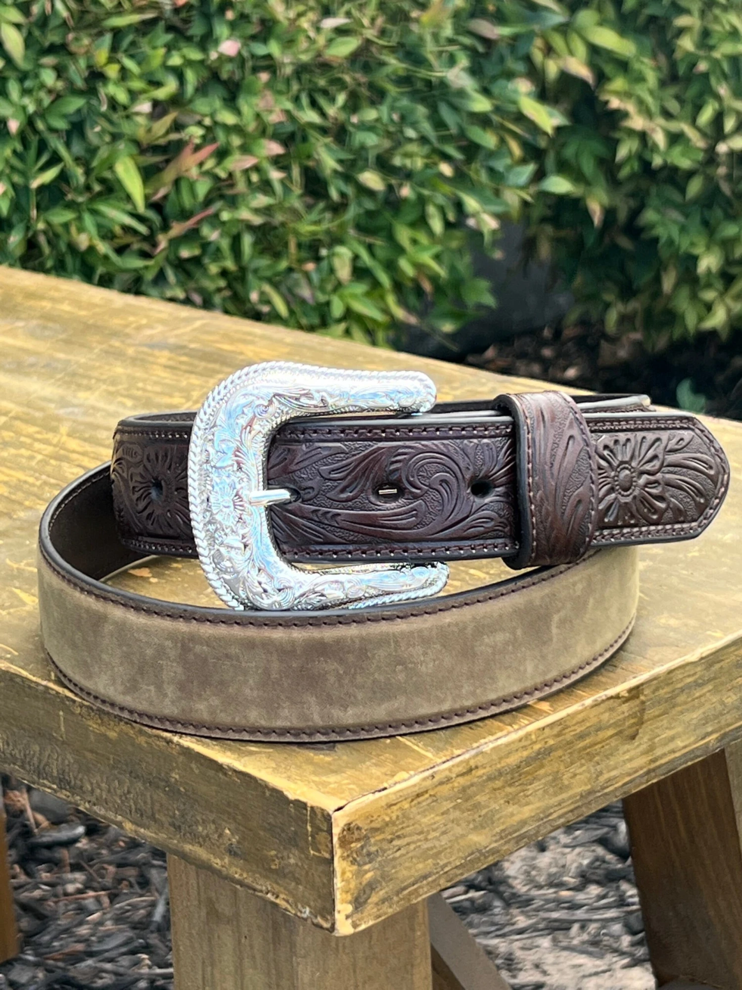 Nocona Brown Bullhide Belt 1 Nocona Brown Bullhide Belt