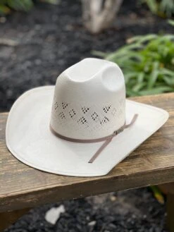 American Hat Co. Straw #8500 Crown: Minnick Brim: 4" CHL Trim: 2 CAHS -Western Cowboy Clothing IMG 5108