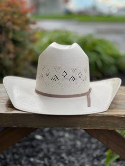 American Hat Co. Straw #8500 Crown: Minnick Brim: 4" CHL Trim: 2 CAHS -Western Cowboy Clothing IMG 5112