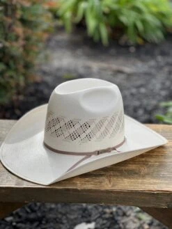 American Hat Co. Straw #6300 Crown: Minnick Brim: 4" CHL Trim: 2 CAHS -Western Cowboy Clothing IMG 5122