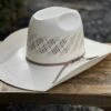 American Hat Co. Straw #6300 Crown: Minnick Brim: 4" CHL Trim: 2 CAHS