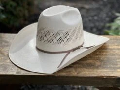 American Hat Co. Straw #6300 Crown: Minnick Brim: 4" CHL Trim: 2 CAHS