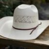 American Hat Co. Straw #8300 Crown: Minnick Brim: 4" CHL Trim: 2 CAHS