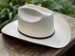 5000X Alegres Del Barranco Copa Chica 4.5" Falda 3.5" Horma Sinaloa (Toquilla Avestruz Negra) 9 5000X Alegres Del Barranco Copa Chica 4.5" Falda 3.5" Horma Sinaloa (Toquilla Avestruz Negra) -Western Cowboy Clothing IMG 5148