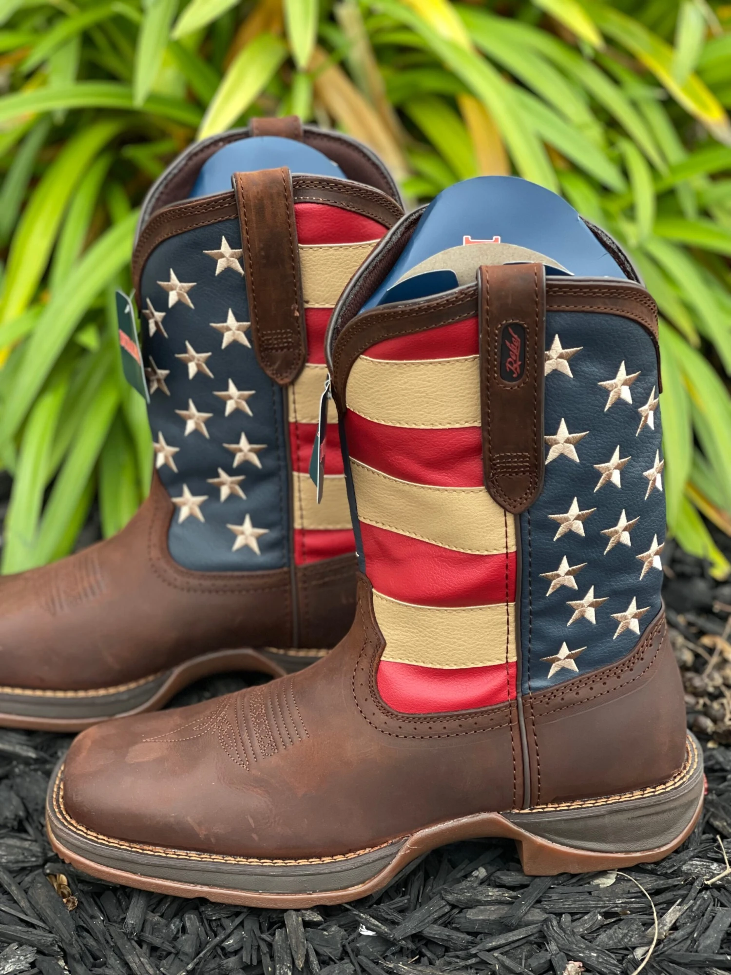 Ariat Rebel Patriotic Pull-On Durango Western Boot 2 Ariat Rebel Patriotic Pull-On Durango Western Boot - Image 2
