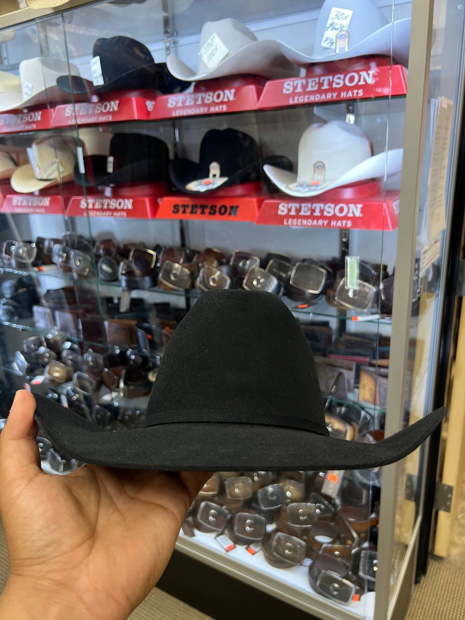 Resistol 20x Black Gold (Copa Chica Falda 4 1/4") 6 Resistol 20x Black Gold (Copa Chica Falda 4 1/4") - Image 6