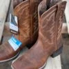 Ariat Men's Brown Hybrid Ranchwork Western Boot