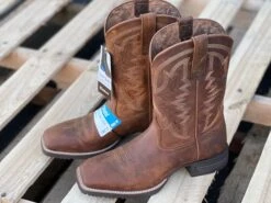 Ariat Men's Brown Hybrid Ranchwork Western Boot -Western Cowboy Clothing IMG 5653 6d7a0c0a 48e4 4b56 bdeb 7d251b5b46c3