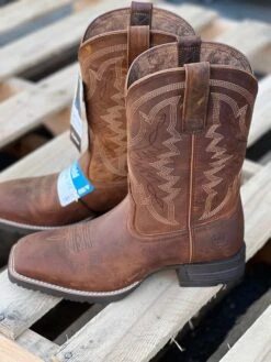 Ariat Men's Brown Hybrid Ranchwork Western Boot -Western Cowboy Clothing IMG 5654 f1767d6f 42c4 4459 adcf c916a88c25be