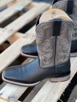 Ariat Men's Black/Slate Grey Everlite Countdown Western Boot -Western Cowboy Clothing IMG 5665