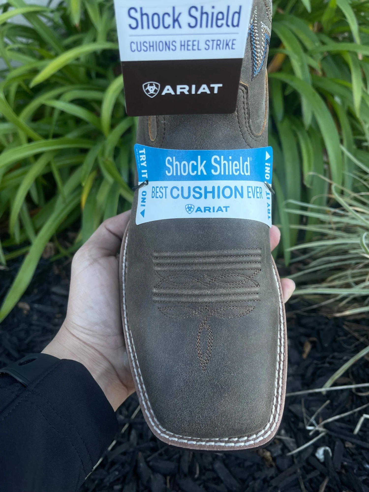 Ariat Men's Brander Bear Brown Western Boot 2 Ariat Men's Brander Bear Brown Western Boot - Image 2