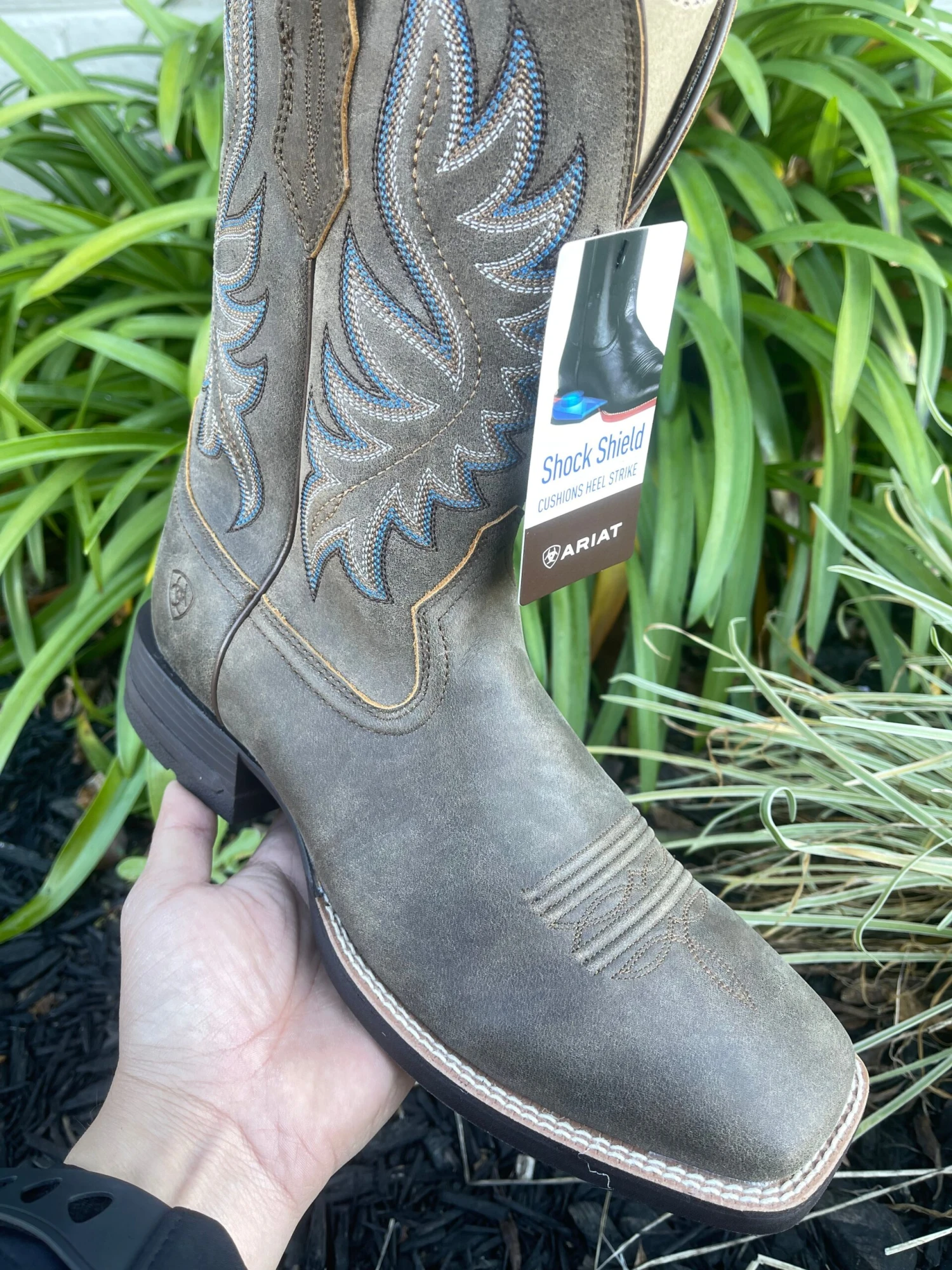 Ariat Men's Brander Bear Brown Western Boot 1 Ariat Men's Brander Bear Brown Western Boot