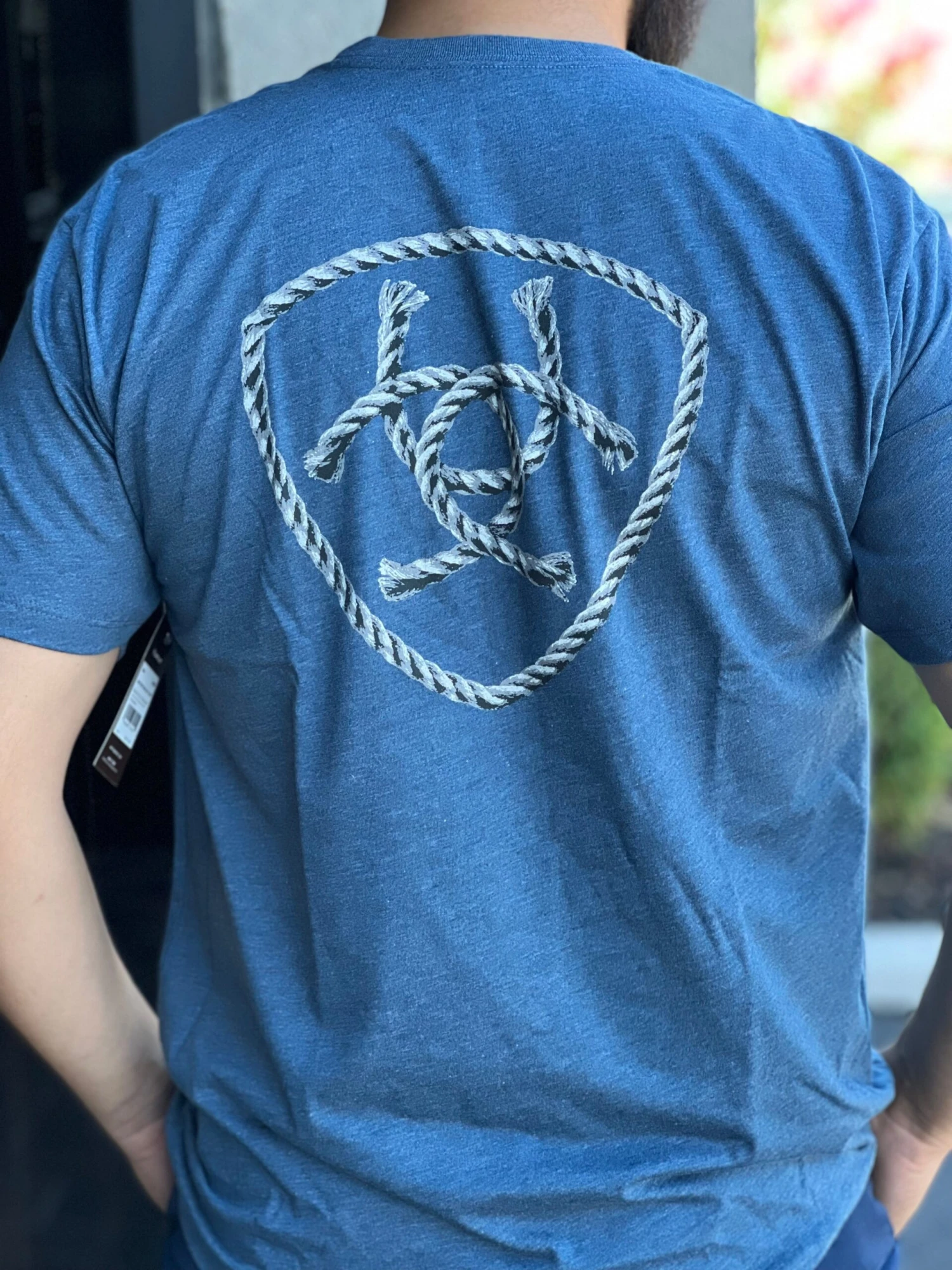 Ariat Sailor Blue Heather T-Shirt 1 Ariat Sailor Blue Heather T-Shirt