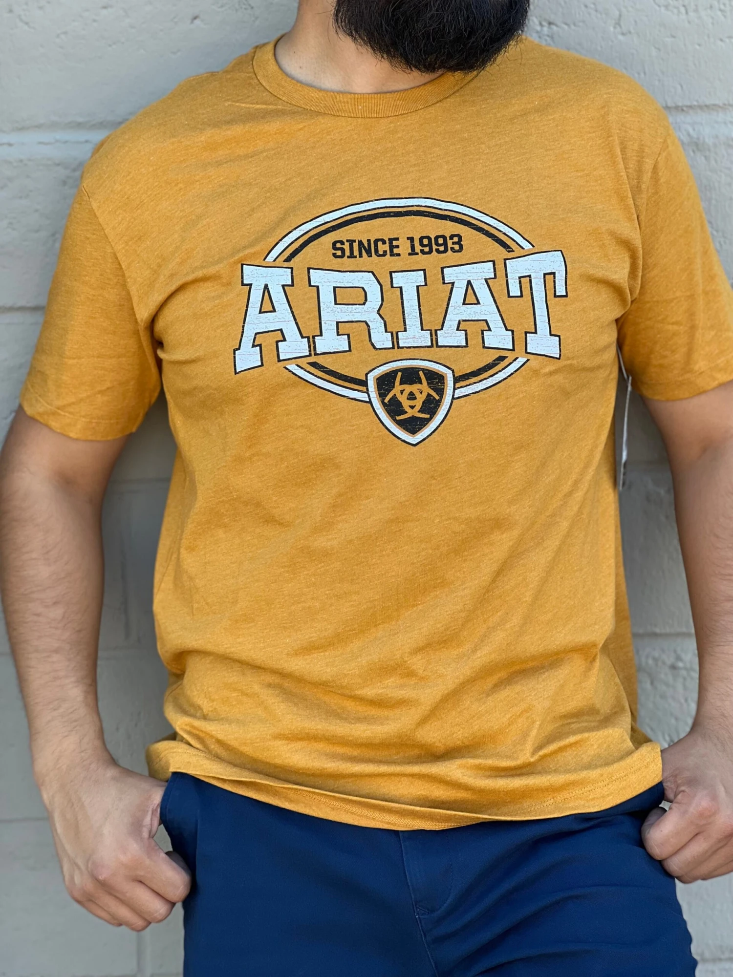 Ariat Buckhorn Heather T-Shirt 1 Ariat Buckhorn Heather T-Shirt