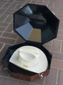 Exclusive Brown Wood HydroDipped Hat Carrying Case 5 Exclusive Brown Wood HydroDipped Hat Carrying Case -Western Cowboy Clothing IMG 6380