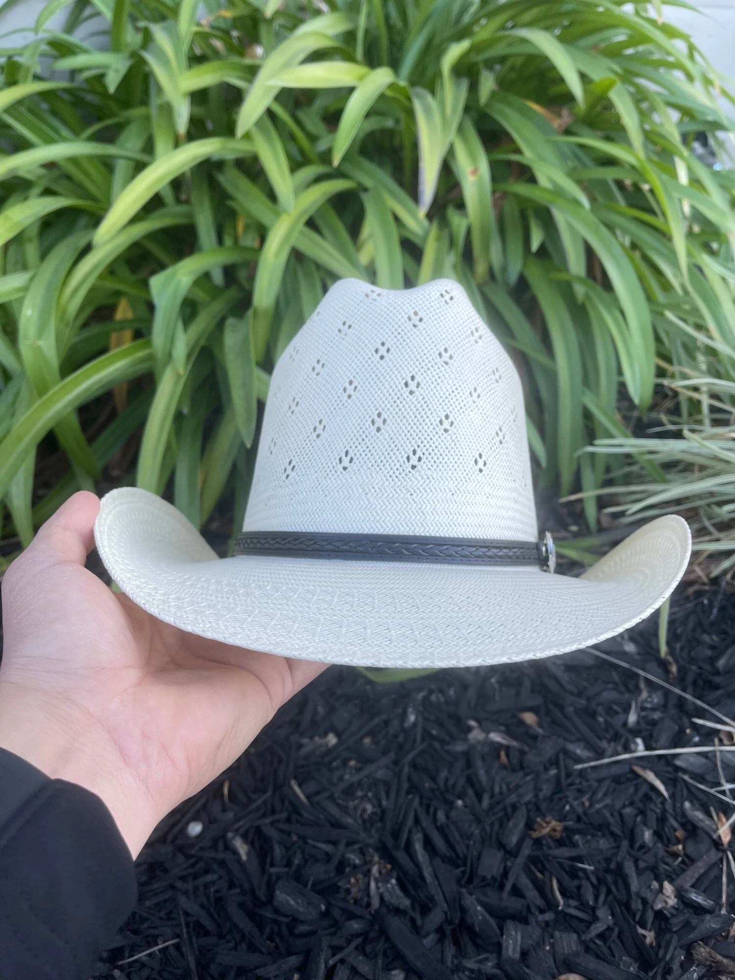 Tombstone 30x El Viejon Flower Crown (Copa Alta) Cowboy Straw Hat 6 Tombstone 30x El Viejon Flower Crown (Copa Alta) Cowboy Straw Hat - Image 6